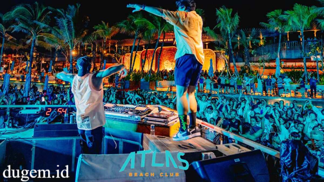 Atlas Beach Club Surga Hiburan Malam di Tepi Pantai Bali